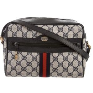GUCCI Vintage GG Plus Ophidia Crossbody Bag